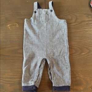 Kids Checkered Overalls